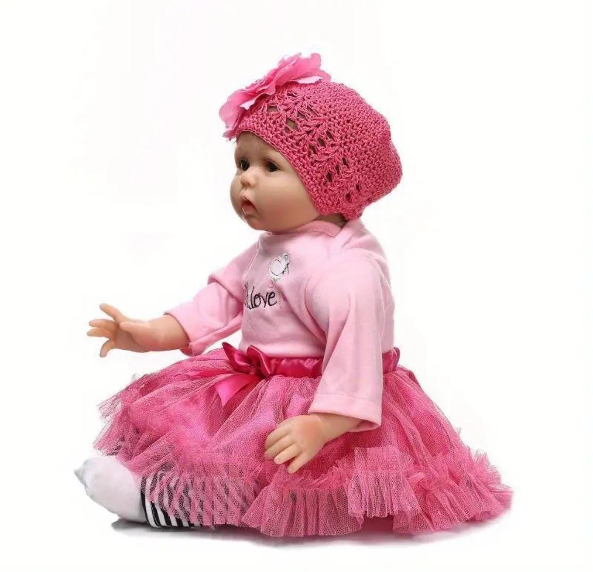 Muñeca Bebé Reborn Algodón Y Silicona-3