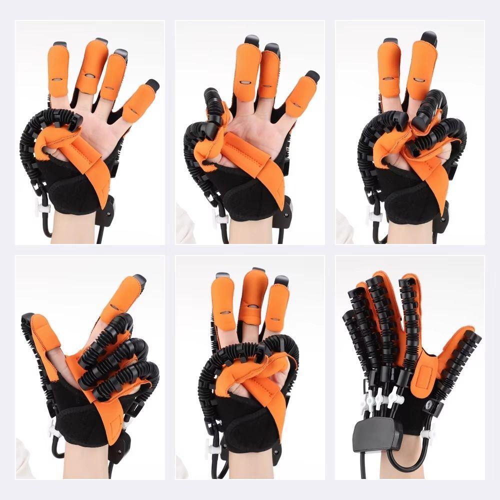 Guantes De Robot De Rehabilitación Derecha O M Naranja-2