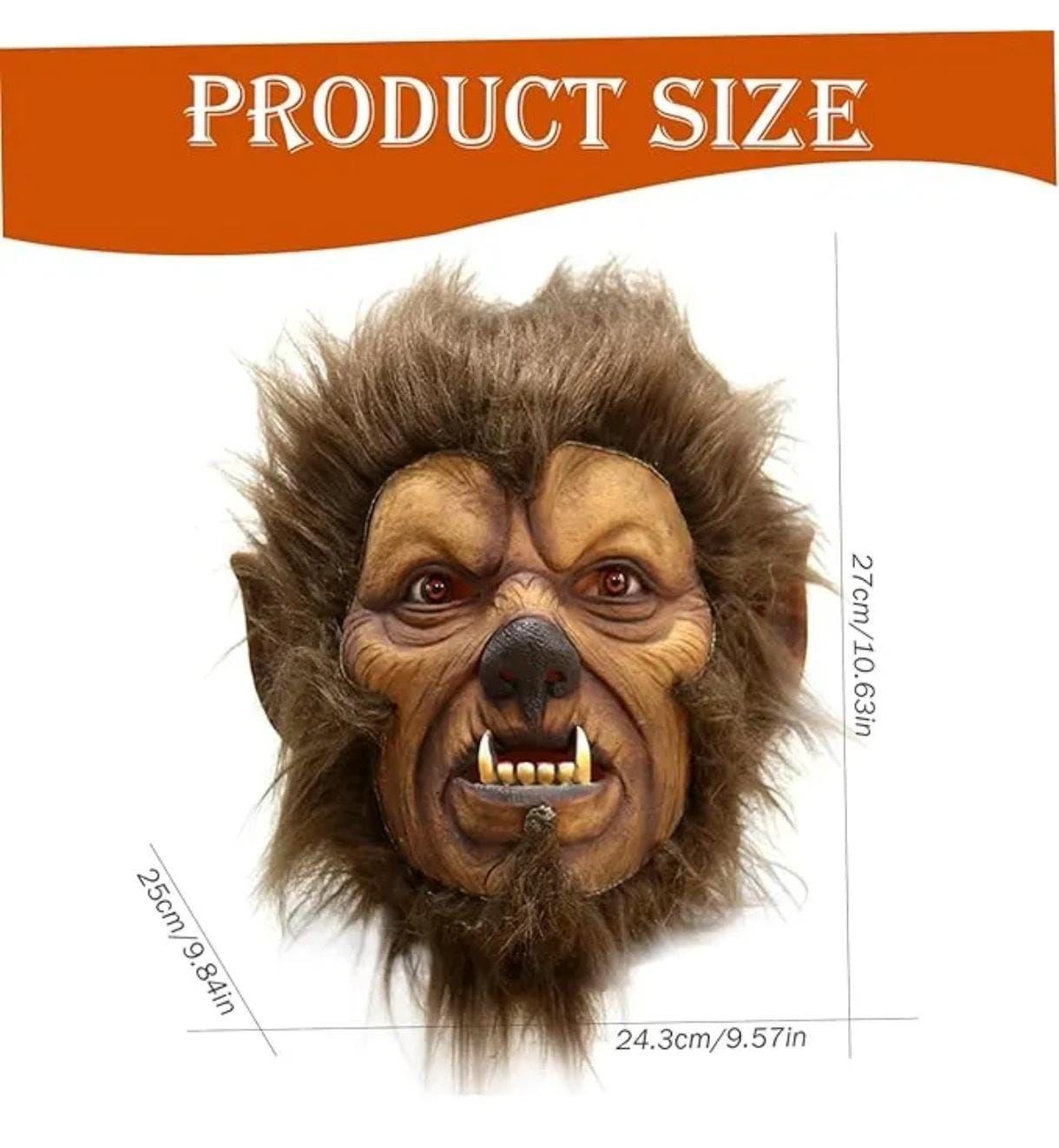 Máscara De Halloween, Hombre Lobo-1