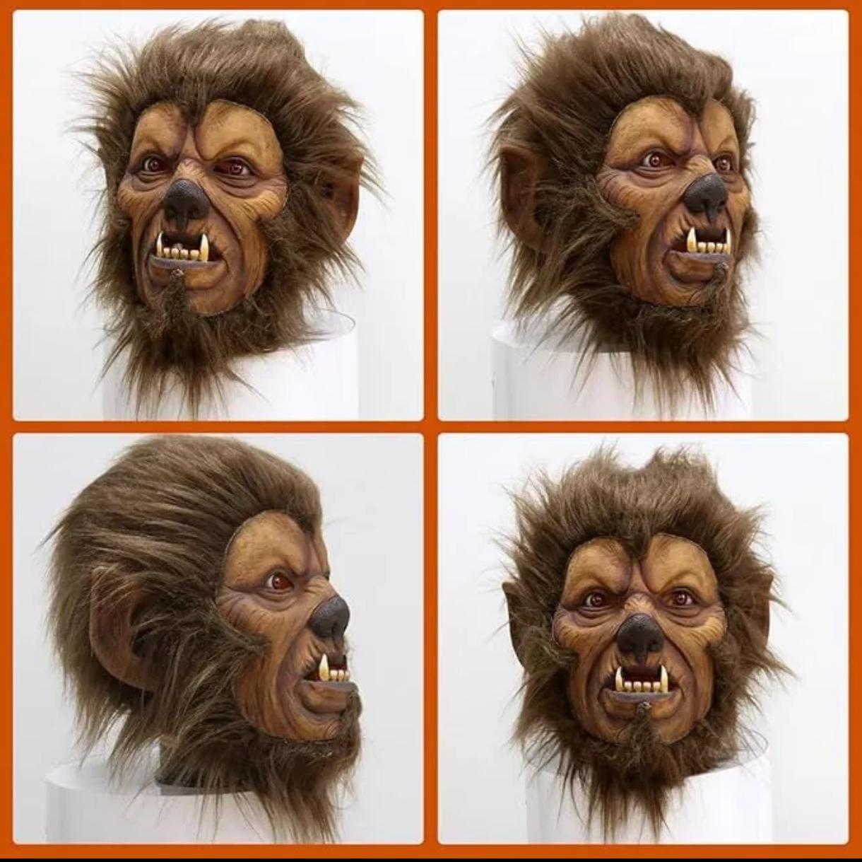 Máscara De Halloween, Hombre Lobo-2