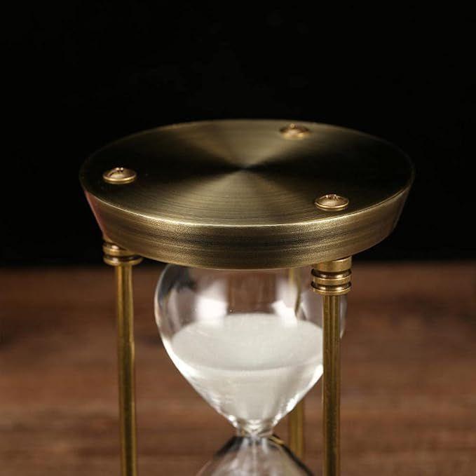 Reloj De Arena Metalizado, 60 Minutos.-4
