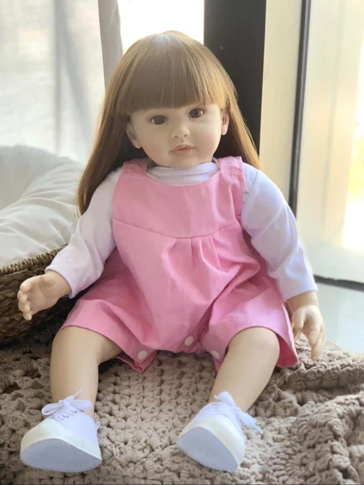 Muñeca Bebé Reborn Cuerpo Algodón Y Silicona.-4