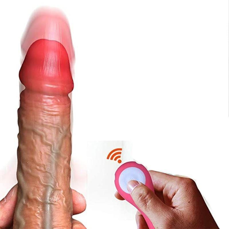 Consolador Vibrador Estimulación Multivelocidad Masajeador-2