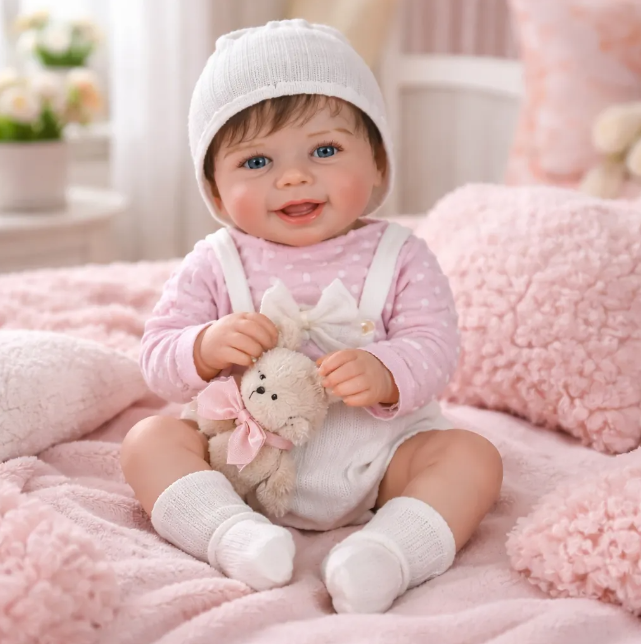 Bebe Silicona Resborn 48 Cm Niña-0