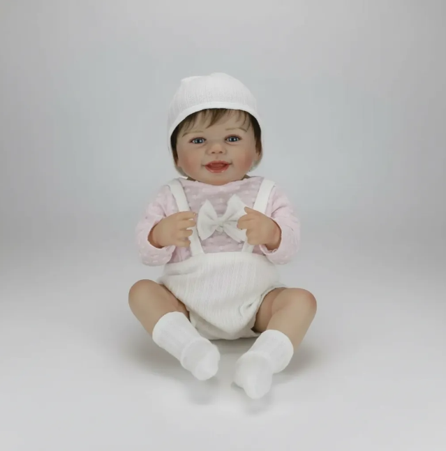 Bebe Silicona Resborn 48 Cm Niña-1