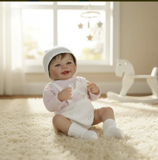 Bebe Silicona Resborn 48 Cm Niña-3