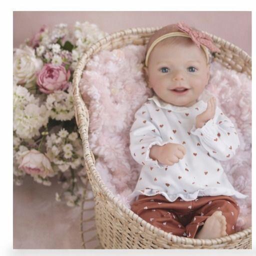 Muñeca Reborn De 48 Cm Vinilo Silicona-4