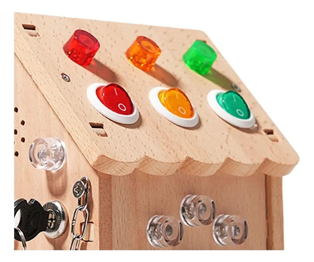 Cubo Educativo Montessori De Madera-2