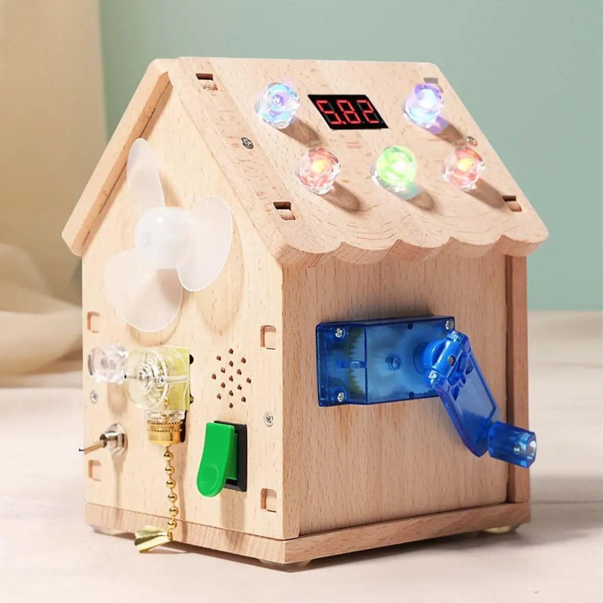 Cubo Educativo Montessori De Madera-3