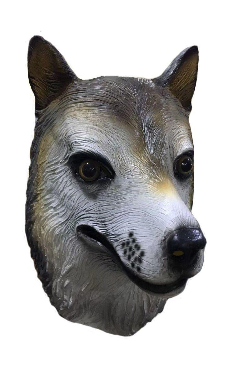 Mascara Halloween Lobo-2