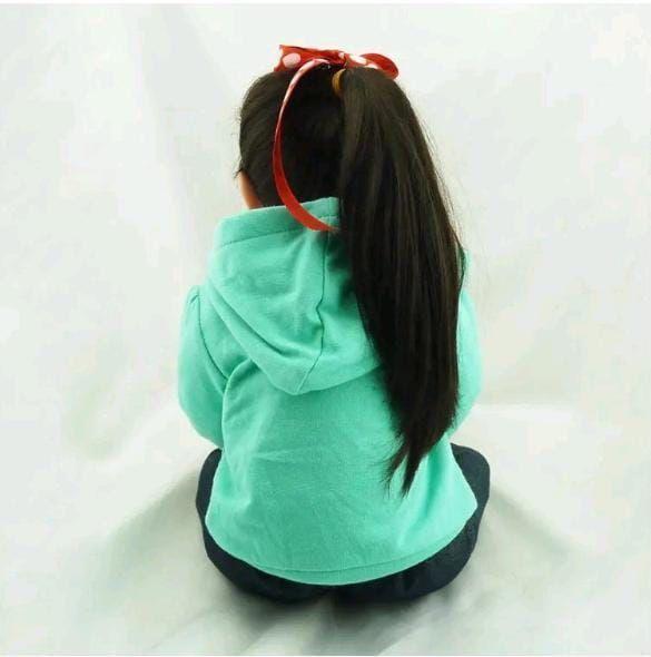 Muñeca Bebé Reborn Realista De Silicona 48 cm-5