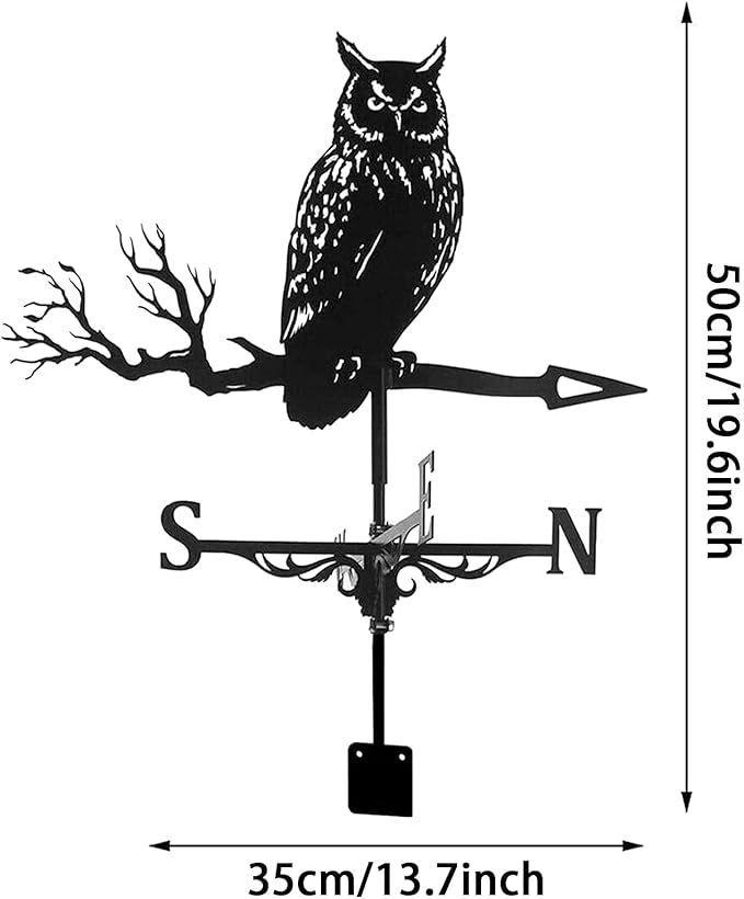 Veleta De Metal Con Soporte Para Techo-2