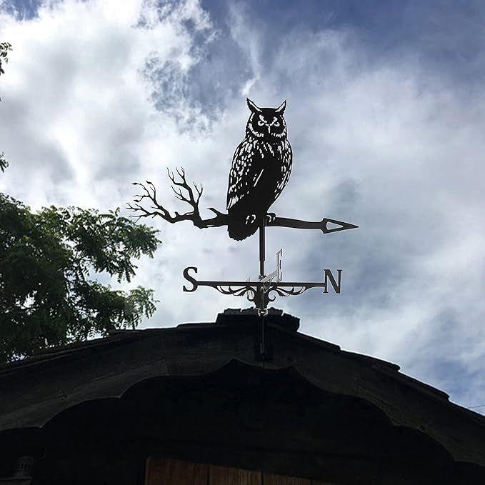 Veleta De Metal Con Soporte Para Techo-3