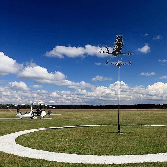 Veleta De Metal Con Soporte Para Techo-5