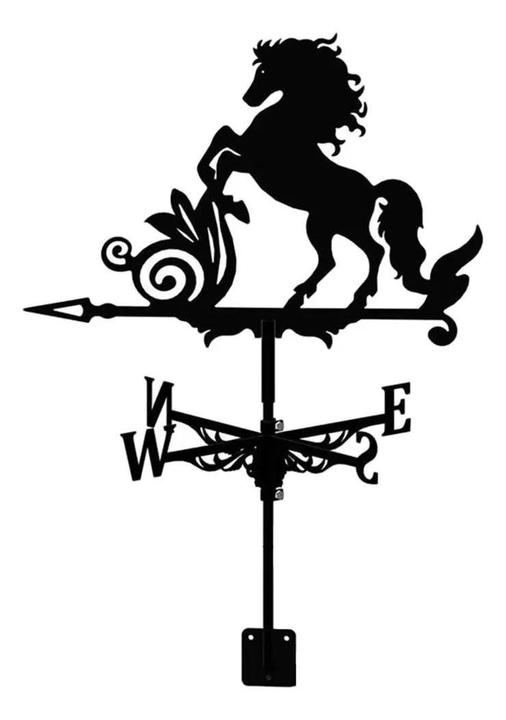 Veleta De Metal Con Soporte Para Techo-0