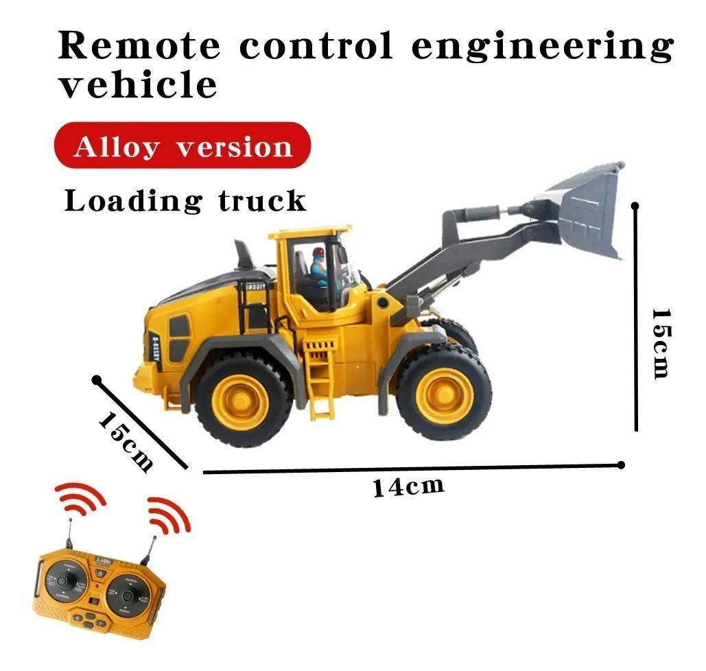 Excavadora Control Remoto 2.4 Ghz-3