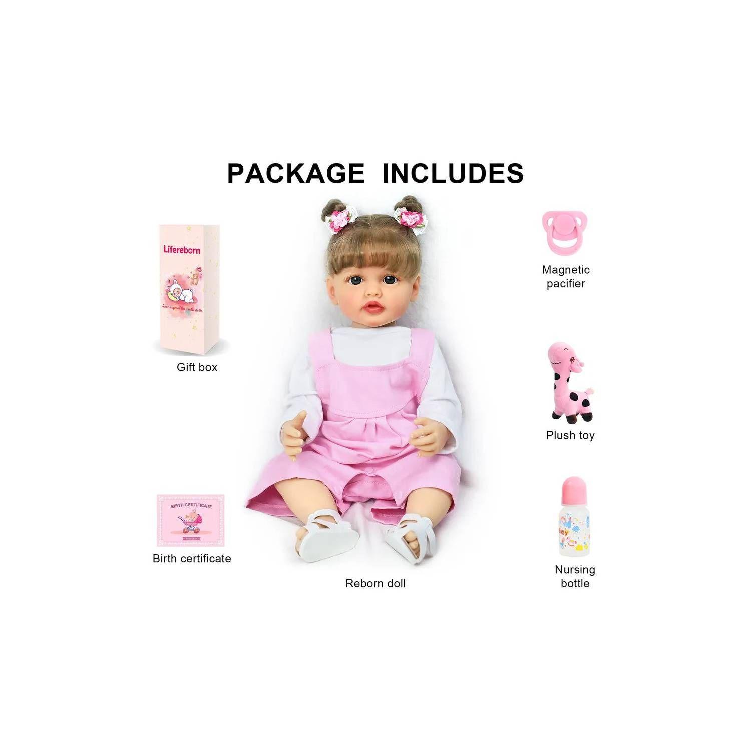 Muñeca Bebé Reborn Realista De Silicona -5