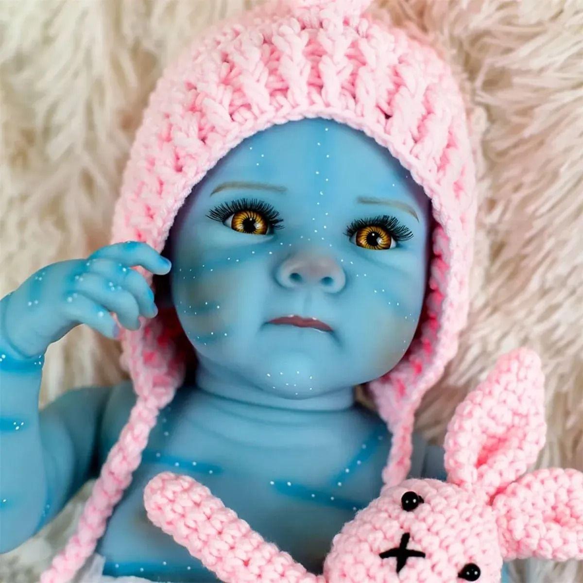 Muñeca Reborn De 50 Cm,  Avatar, Niña-3