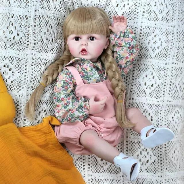 Muñeca Bebé Resborn Realista De Silicona-3
