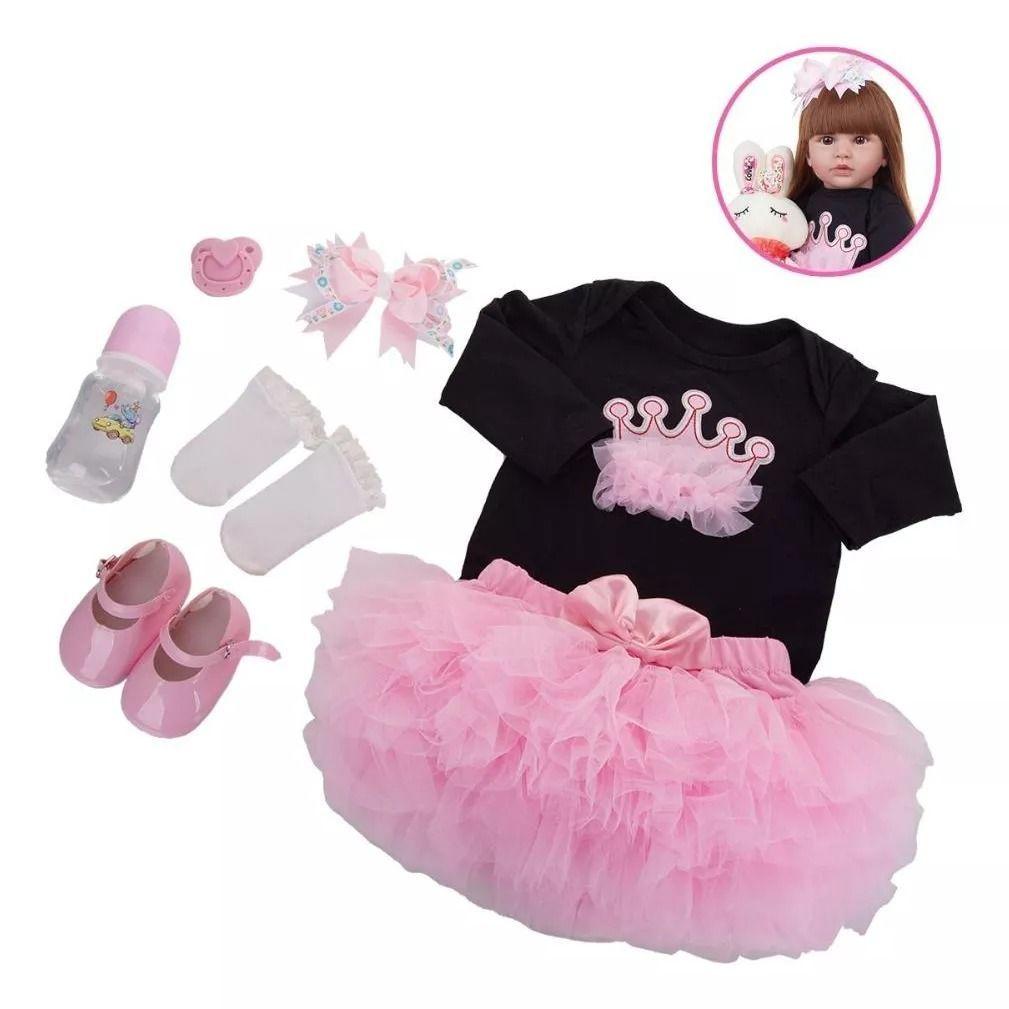 Muñeca Bebé Reborn De Silicona.-3