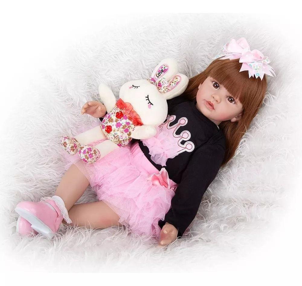 Muñeca Bebé Reborn De Silicona.-2