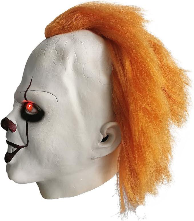 Máscara De Payaso De Halloween-4
