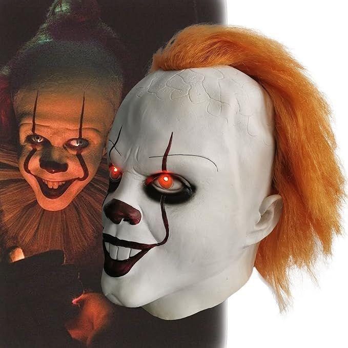 Máscara De Payaso De Halloween-5