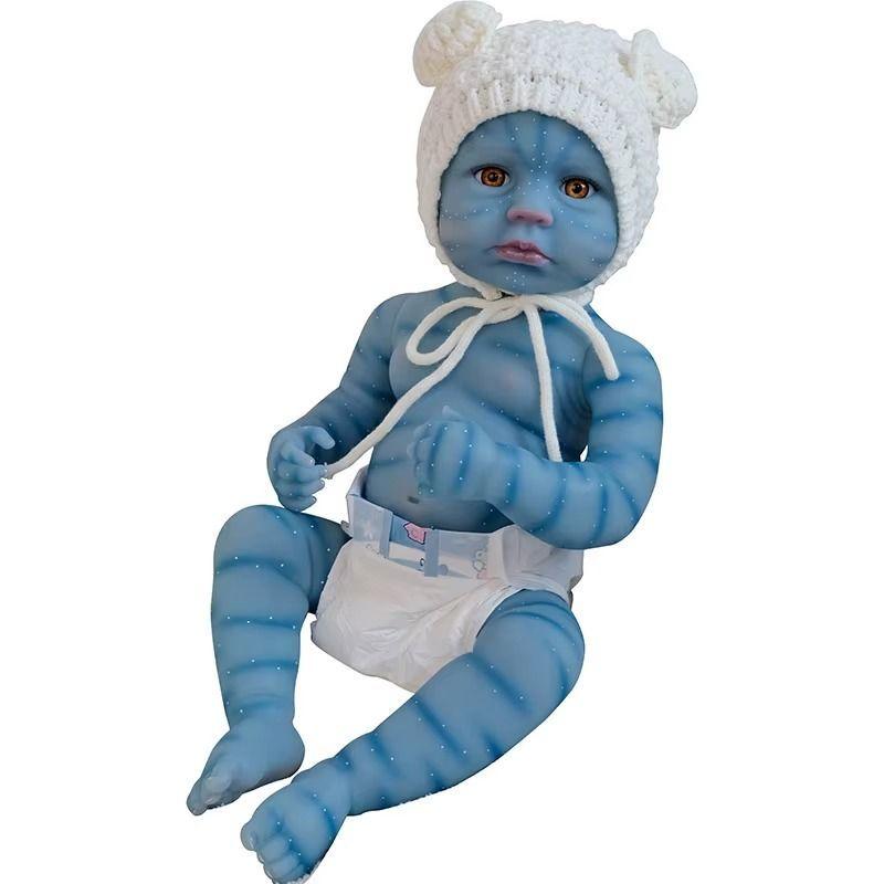 Muñeca Reborn De 50 Cm, Tono De Piel Avatar, Niña-2