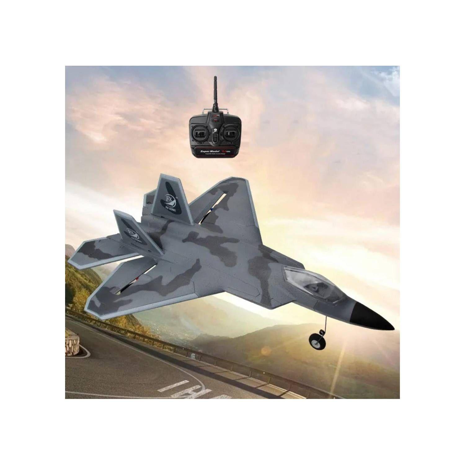 Avión Raptor Fx The Minatore Control Remoto Planeador-5
