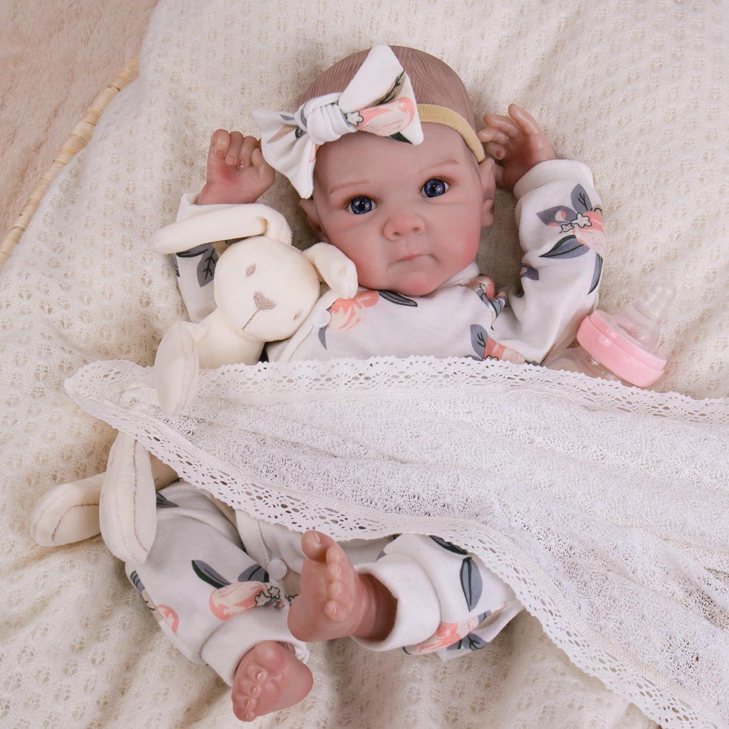 Muñeca Silicona Reborn -3