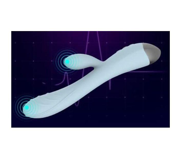 Vibrador Rabbit Doble Con Estimulación-2