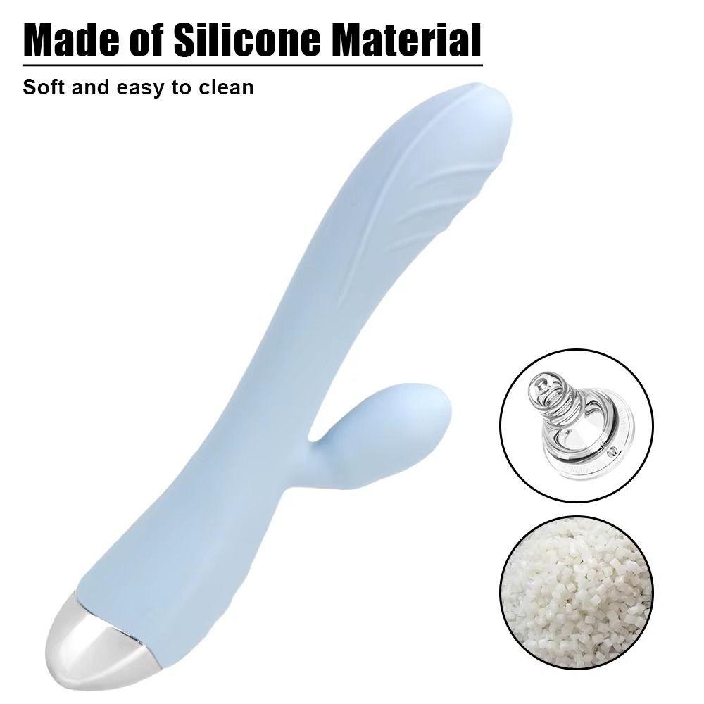 Vibrador Rabbit Doble Con Estimulación-4