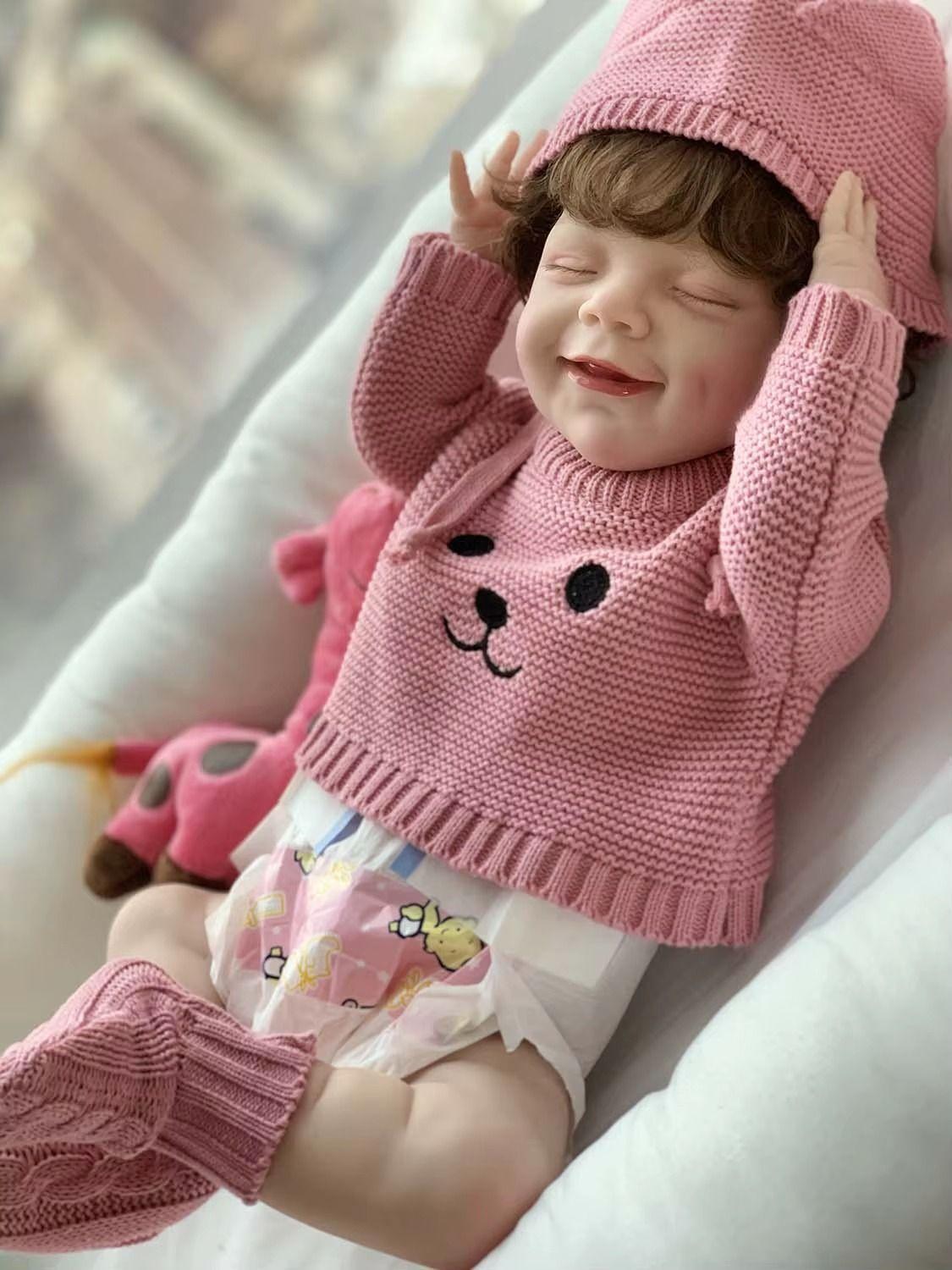 Muñeco Bebé Resborn Realista De Silicona-3