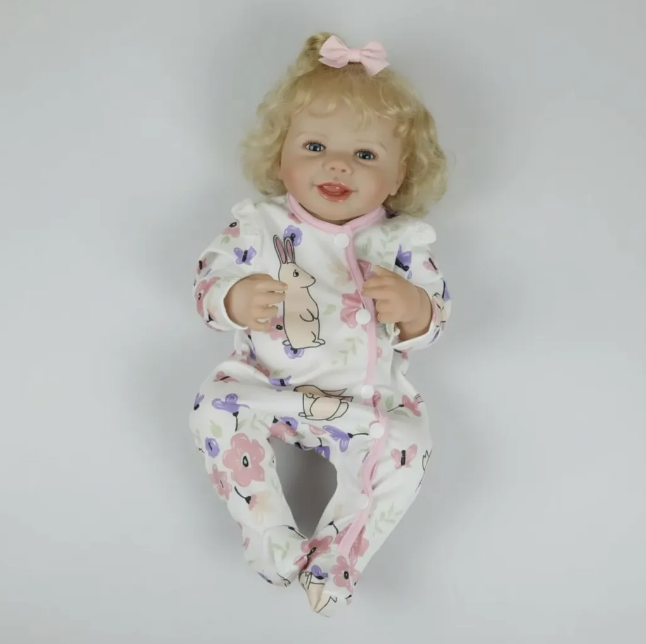 Niña Bebe Silicona Resborn 48 Cm-0
