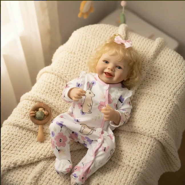 Niña Bebe Silicona Resborn 48 Cm-2