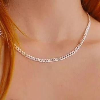 Cadena Grumet Unisex Plata Ley 925 6mm Largo 60 Cm-4