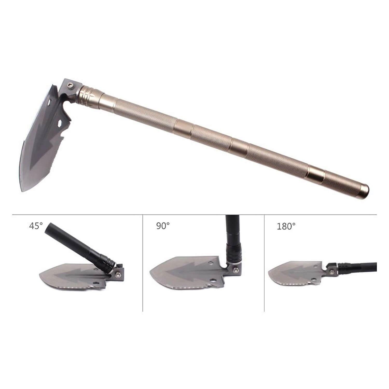 Pala Plegable Multifuncional Dorada-4