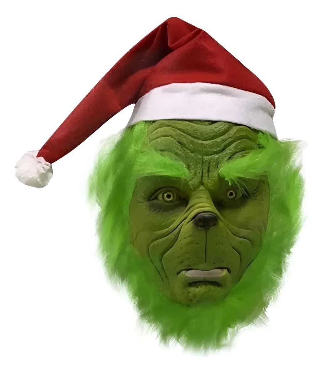 Máscara El Grinch Navideño Color Verde. Grich-2