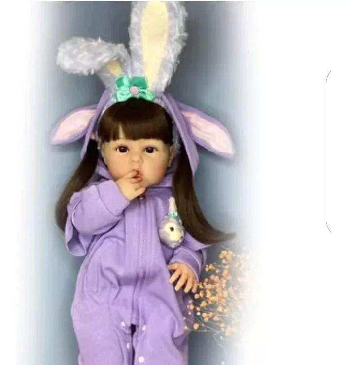 Muñeca Bebé Reborn Silicona Completa 60 Cm.-2