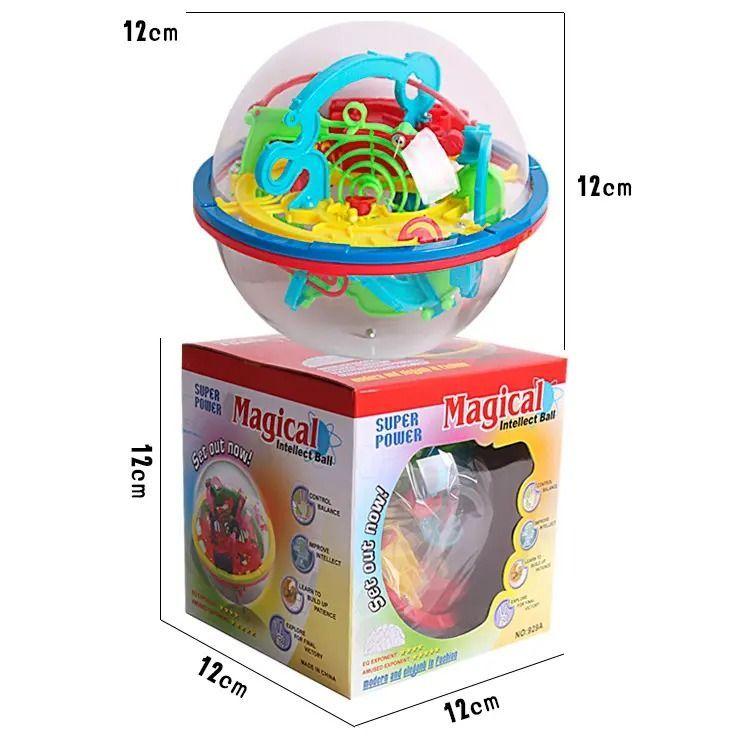 Juego De Destreza 3d Laberinto 100 Eslabones.-3