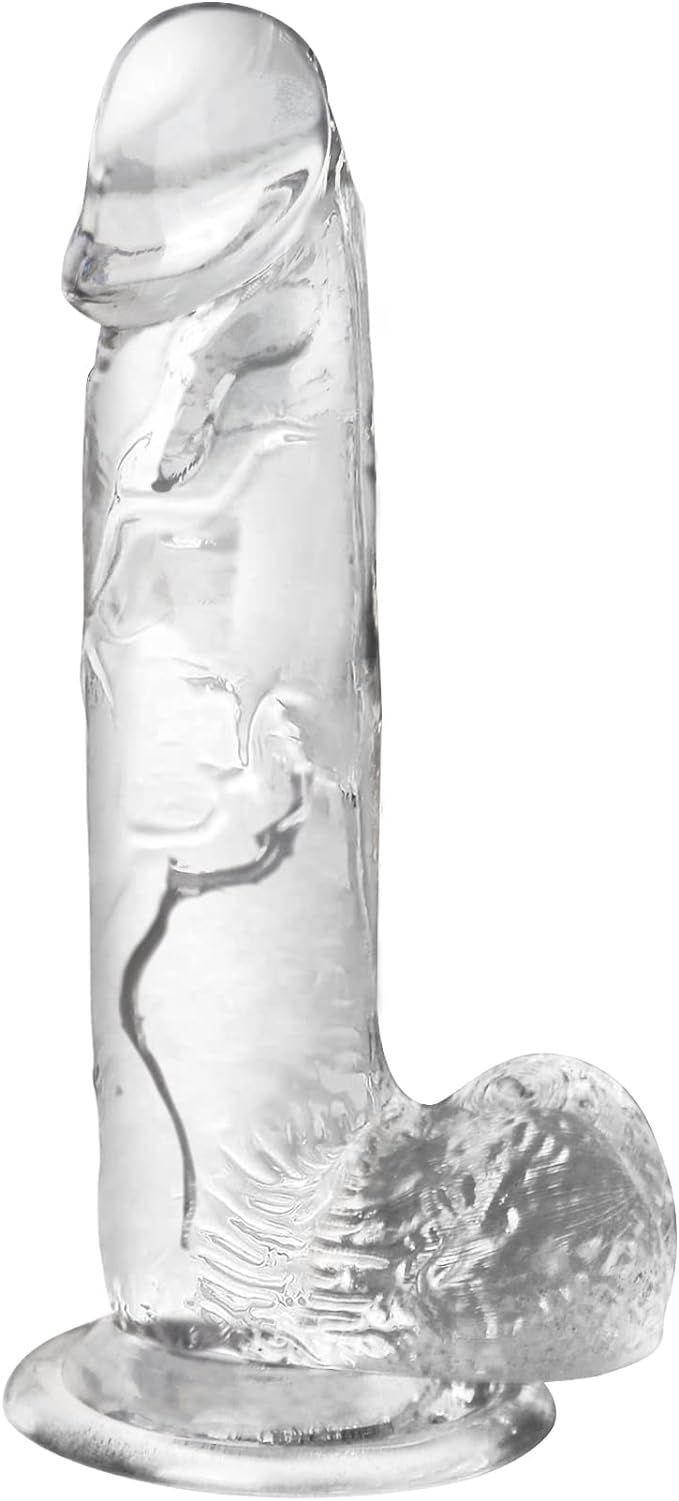 Dildo Consolador Trasparente -0