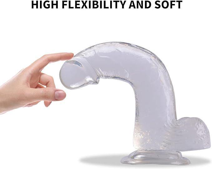 Dildo Consolador Trasparente -1