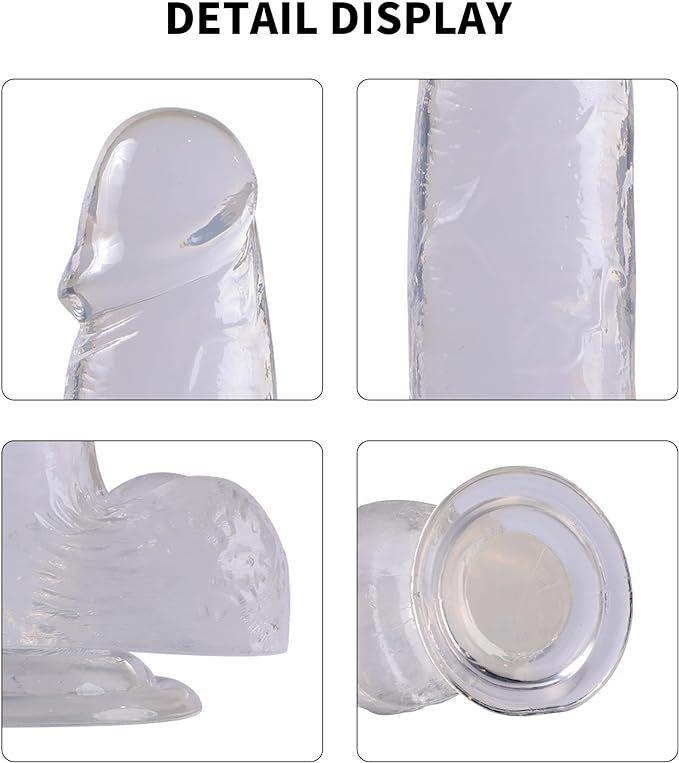 Dildo Consolador Trasparente -2