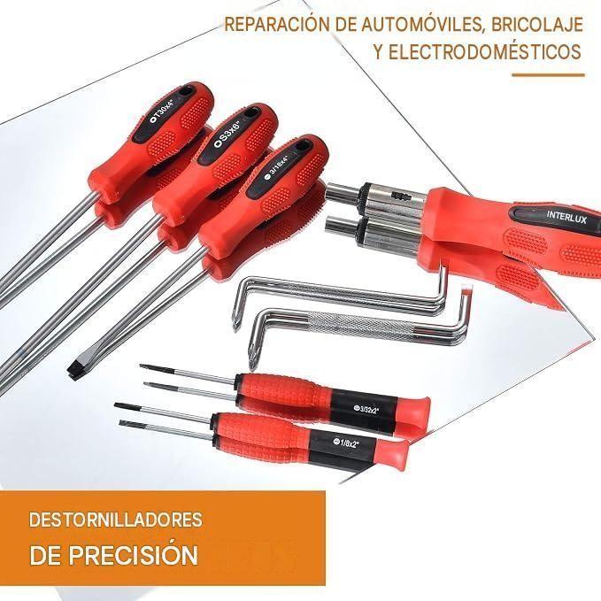 Set De Destornilladores Y Puntas Magn ticas 100 Pcs-4