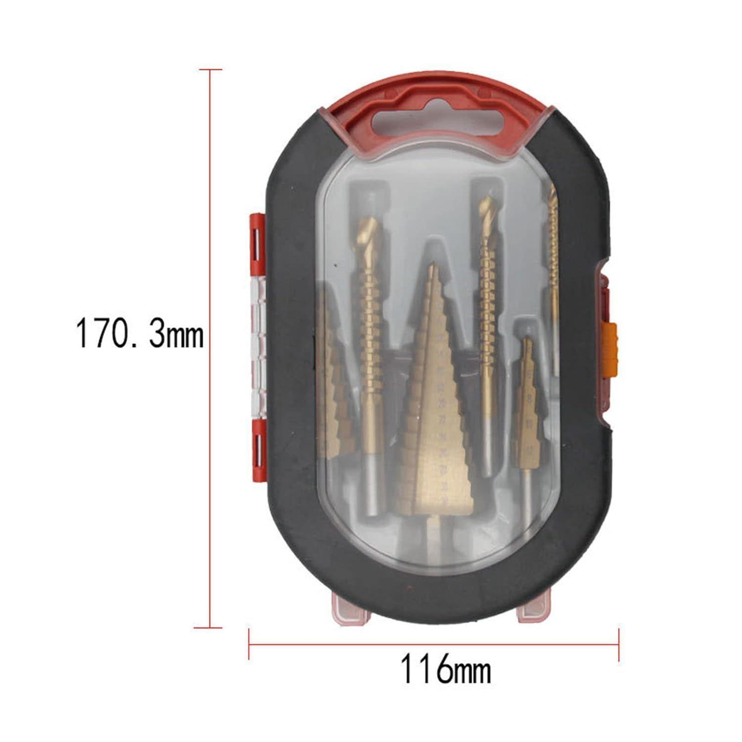 Juego De Brocas De Avellanado Doradas M ltiple Tama o-5