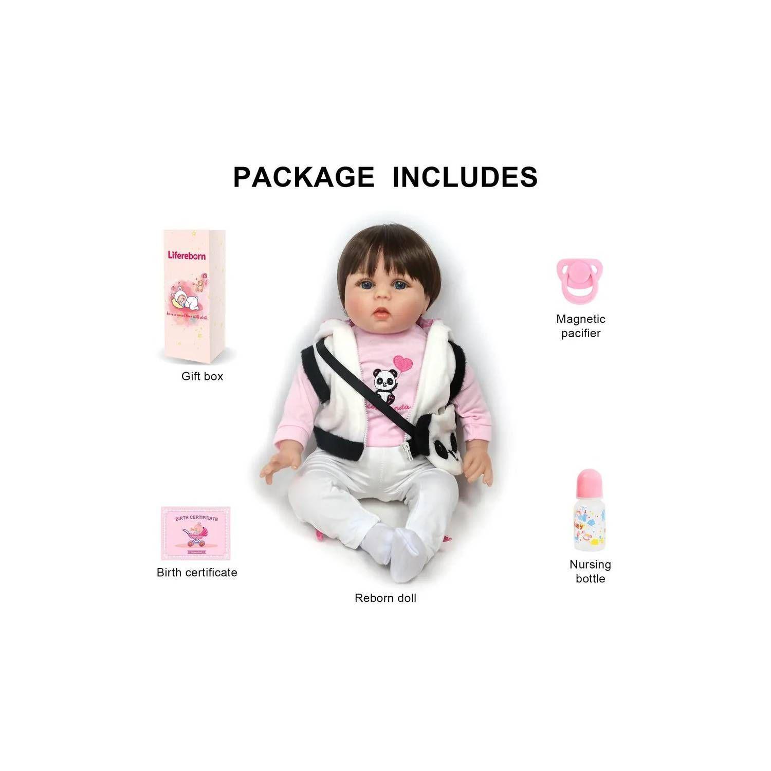 Muñeca Bebé Reborn Realista De Silicona-4