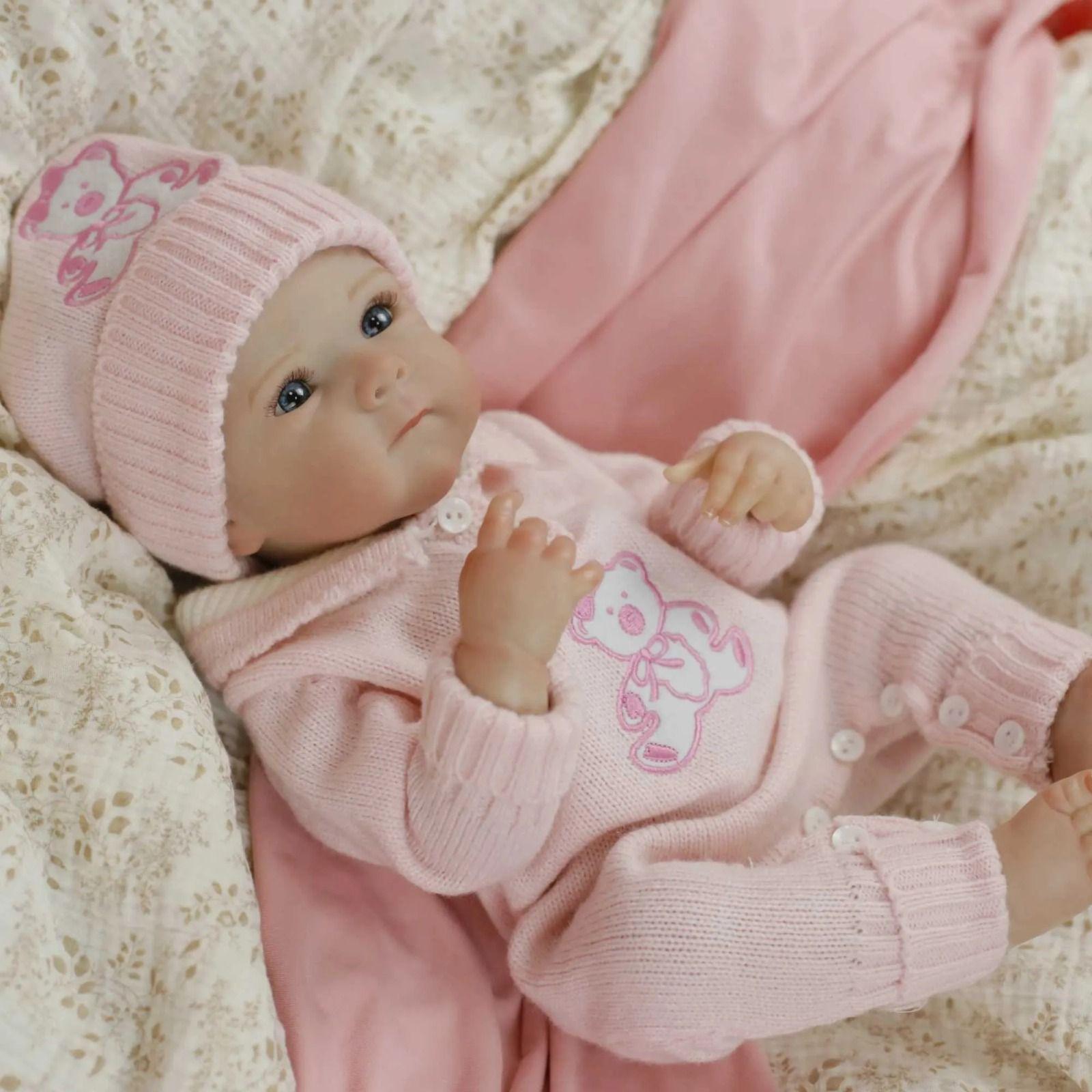 Muñeca Resborn Cuerpo Entero Silicona 48 Cm-3