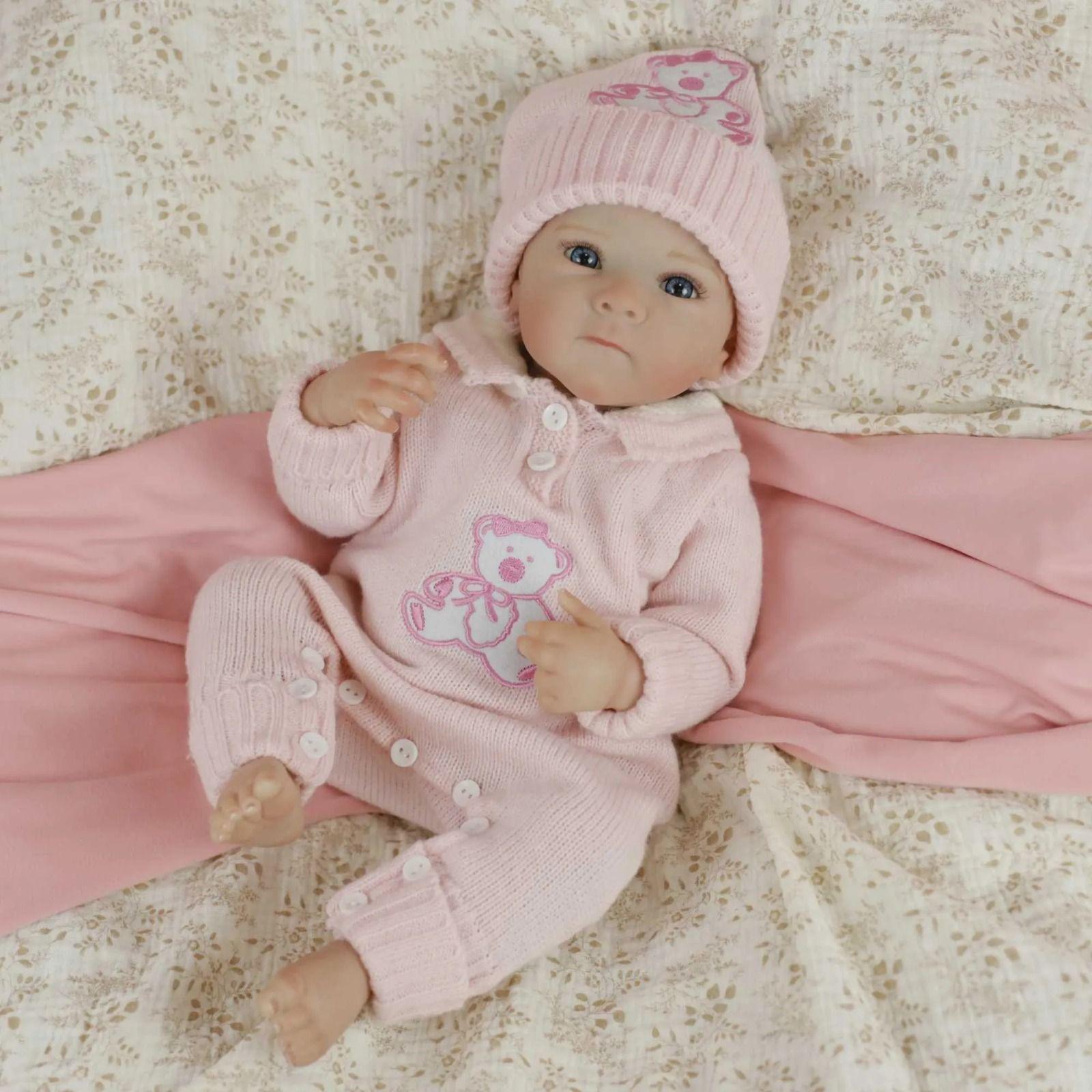 Muñeca Resborn Cuerpo Entero Silicona 48 Cm-4