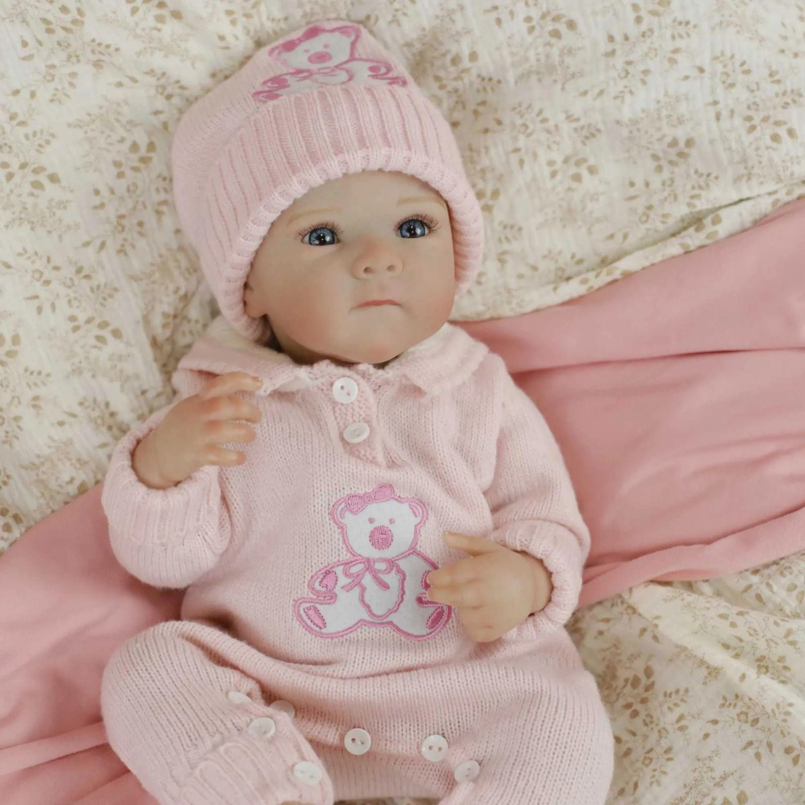 Muñeca Resborn Cuerpo Entero Silicona 48 Cm-5