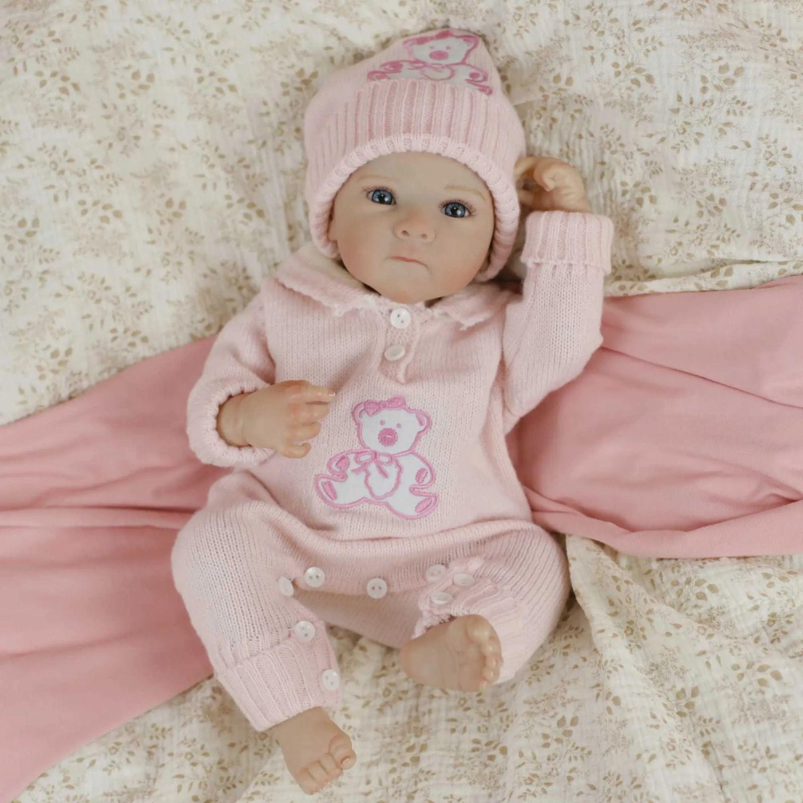 Muñeca Resborn Cuerpo Entero Silicona 48 Cm-6